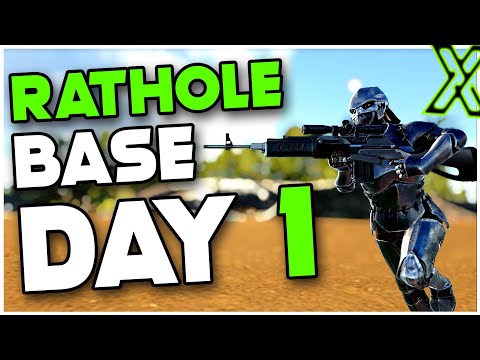 ARK INX Day 1 - Building Up our Insane Rathole!