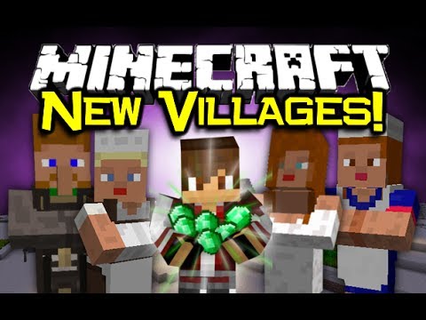 ThnxCya - Minecraft NEW VILLAGE MOD Spotlight! - NEW NPC'S, TAVERNS, BAKERY & MORE! (Minecraft Mod Showcase)