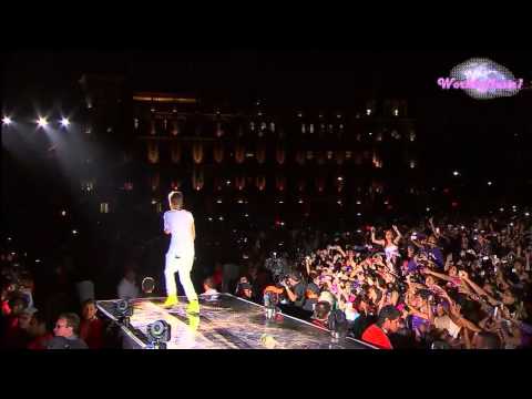 Justin Bieber - One Less Lonely Girl (En El Zocalo De M&eacute;xico Oficial HD)