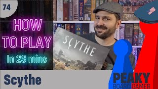 How to play Scythe board game - Full teach - Peaky Boardgamer