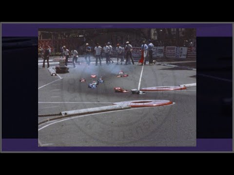 Monaco en Films : 2ème coupe du monde de voitures radiocommandées.  1980. Super8. Fonds Marangoni