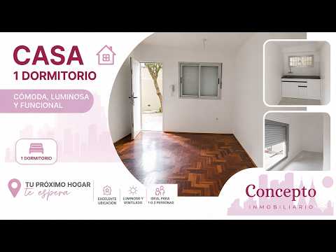 ALQUILER APARTAMENTO 1 DORMITORIO SOBRE CALLE LANCASTERINA CARRASCO NORTE CON VALOR DE 24500 + GC