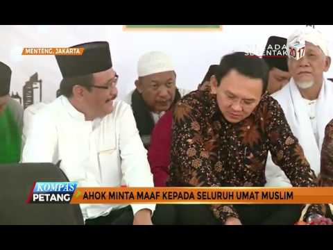 Hadiri Perayaan Maulid Nabi, Ahok Minta Maaf
