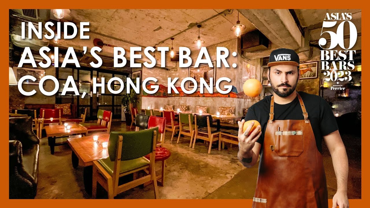 Storia di Coa a Hong Kong, il miglior bar in Asia nel 2023