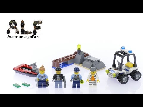 Vidéo LEGO City 60127 : L'ensemble de démarrage de la prison en haute mer