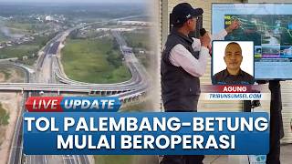 Tol Palembang-Betung Resmi Dibuka Fungsional Selama 17 Hari ke Depan, Pemudik Tak Dipatok Tarif