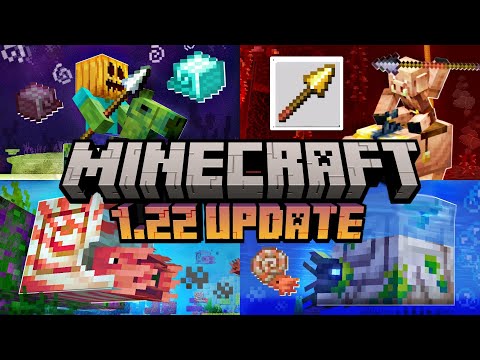 30 новых вещей добавлено в Minecraft 1.22 (Update)