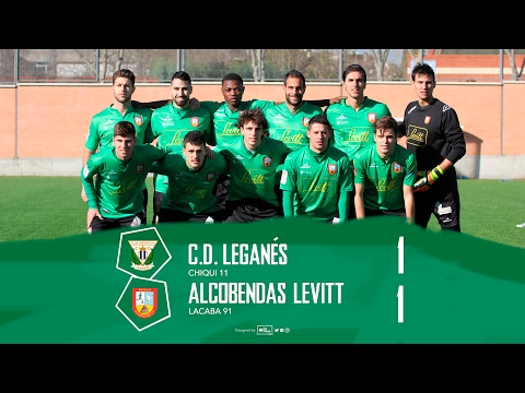JORNADA 23. C.D. Leganés 'B' -1 Alcobendas Levitt C.F. -1. (5-2-2017)