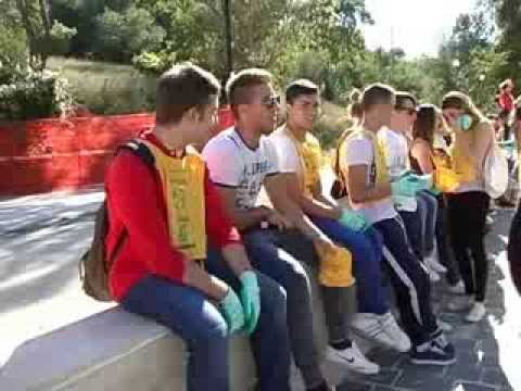 ONDA TG 27.09.2013 - PULIAMO SULMONA: PRIMA GIORNATA