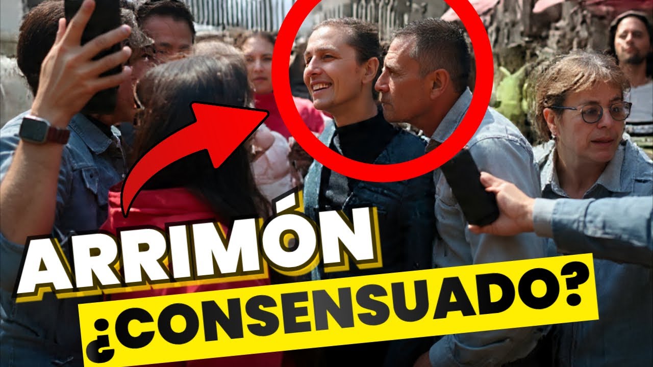 Ni la PRESIDENTA se salva del arrimón popular ¡Acoso en tiempos de la 4T!