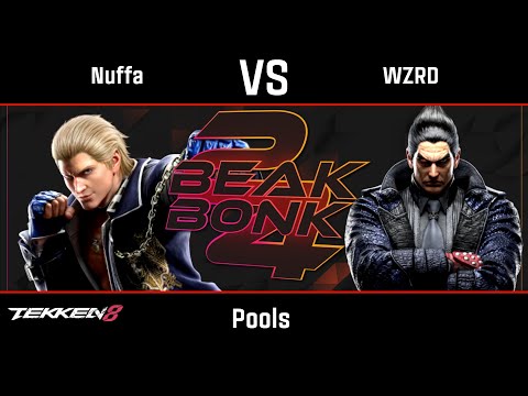 Nuffa (Steve) vs WZRD (Kazuya) - Tekken 8 Pools - Beak Bonk 2024