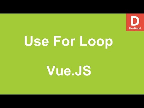 Learn Vue Js How to Use For Loop in Vue js - Mind Luster