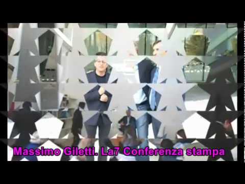 THEWOGUE NET:  NON E' L'ARENA. LA7 GILETTI MASSIMO CONFERENZA STAMPA NOVEMBRE 2017