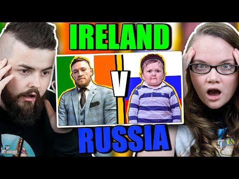 Irish Couple Reacts Ireland vs Russia