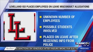 Levelland ISD place staff on leave after allegations