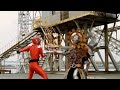 Power Rangers Samurai Clash Of The Red Rangers Red Ranger Vs Professor Cog