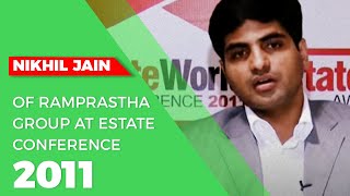 Nikhil Jain of Ramprastha Group at Estate Conference 2011  image