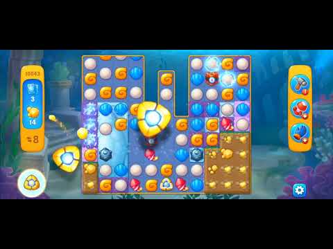 Fishdom Easy Level 10643 (with ingame lightning booster) @choraelmin