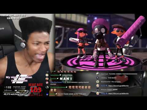 Etika Reacts to the new Splatoon 2 update Ver.4 and the new Megaman