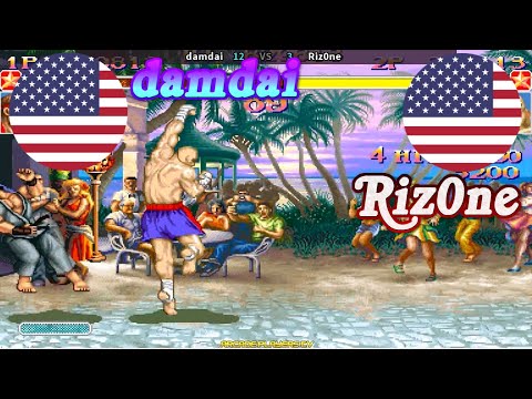 Super Street Fighter 2 Turbo ➤ damdai (Usa) vs Riz0ne (Usa) 슈퍼 스트리트 파이터 2 터보