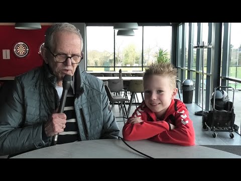 Interview en aftrap pupil van de week Kay Bergakker bij de wedstrijd Peursum -BRC