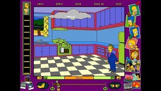 Steamed Hams but it&#39;s remade in Simpsons Cartoon Studio (Windows 95)