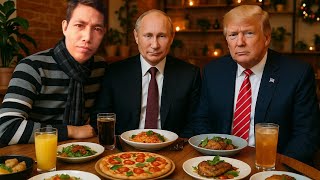 Having dinner with World Leaders ❤️❤️