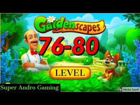 GARDENSCAPES level 76-80 gameplay 76 77 78 79 80
