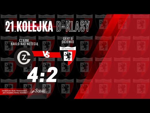 Skrót meczu Czarni Nakło - Gryf II Sicienko 2:4