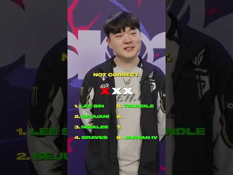 How well does Canyon know his champs?