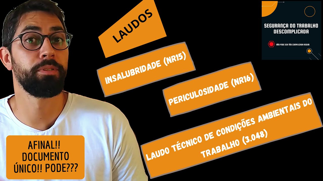 LAUDO DE INSALUBRIDADE, PERICULOSIDADE E LTCAT (DOCUMENTO ÚNICO)