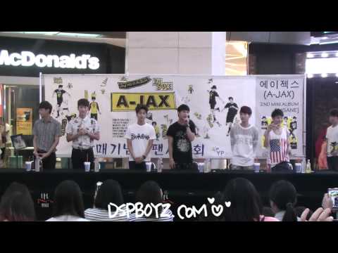 130811 에이젝스(A-JAX) - 여의도 팬싸인회 - 시작인사