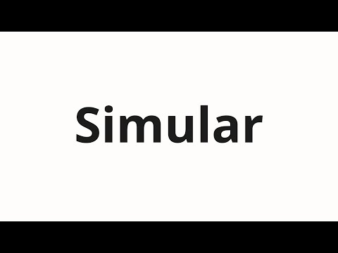 How to pronounce Simular