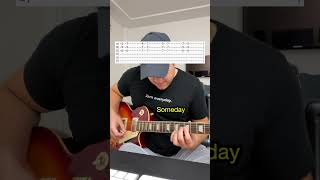 How To Play "Someday" - #guitar #guitarcover