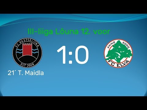 12. voor 2018: FC Vastseliina - FC Elva II 1:0 (1:0)
