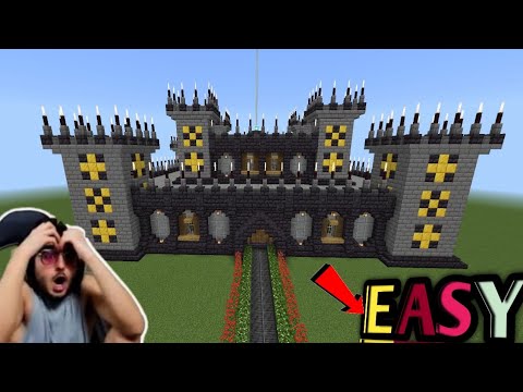 Unbelievable Castle Build! #viral #minecraft