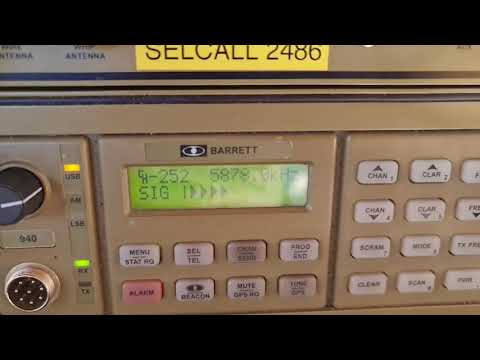 Barrett 940 HF radio military comms intercept, Australia