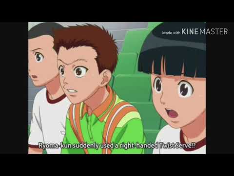Echizen use random technique( prince of tennis)