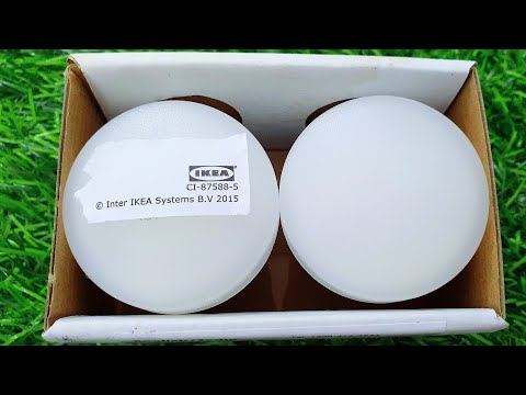 Ikea plastic night light review & demo | RARA LIFESTYLE | RARA | mini bulb | Amazon Ikea shopping