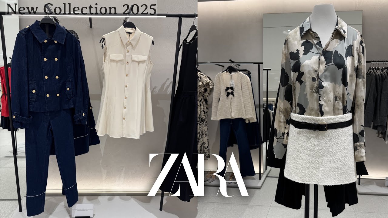 ZARA NEW WOMEN’S💓SPRING COLLECTION 2025 / ZARA HAUL 2025🎋💋