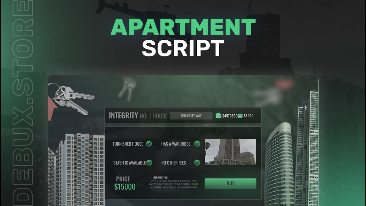 [QB-ESX-OTHER] APARTMENT SYSTEM (DebuX) thumbnail 5