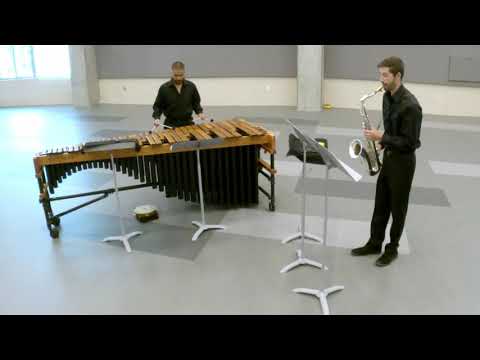 Inner Groove by John David Cope (2021) for Marimba and Tenor Saxophone