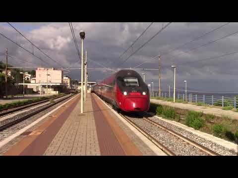 ITALO NTV ES 8134 NEL RETTILINEO DI PALMI!!!