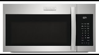 Frigidaire Gallery Model Microwave Model GMOS1962AFA: Stops After 3 Seconds Problem