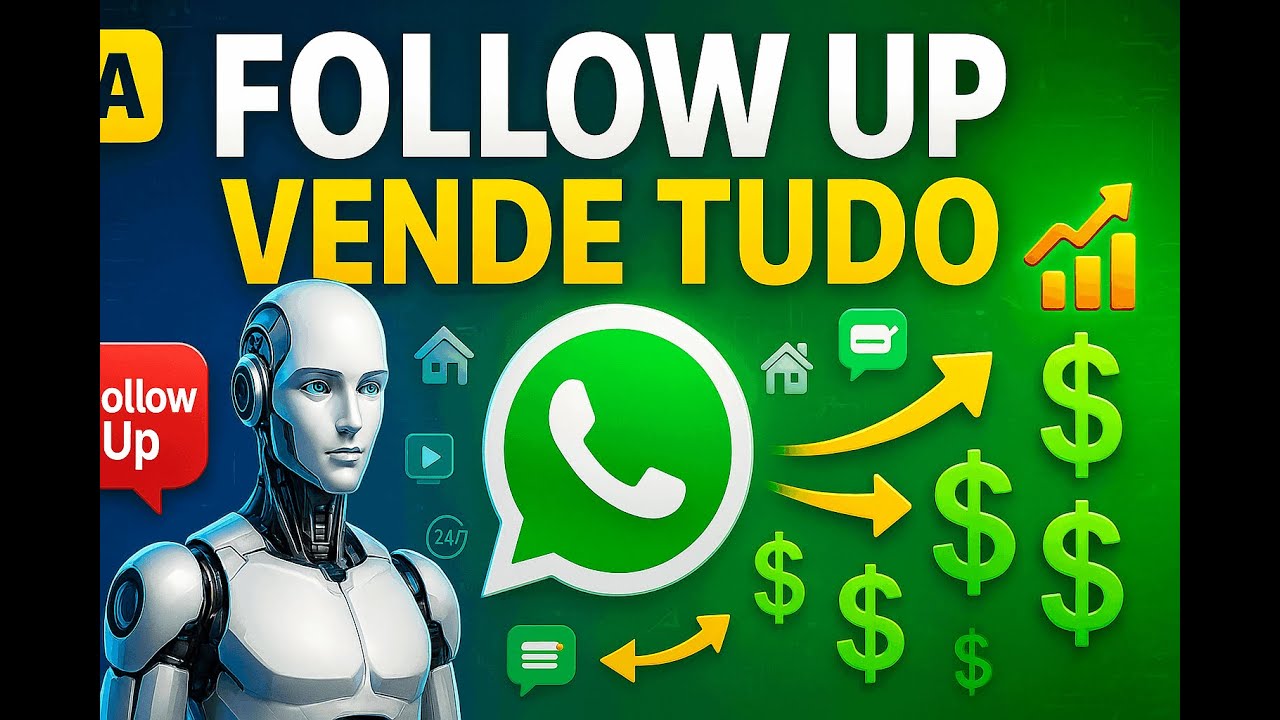 Agente de IA que VENDE QUALQUER COISA e faz FOLLOW UP no WHATSAPP