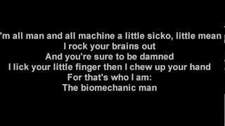 Lordi - Biomechanic Man | Lyrics on screen | HD