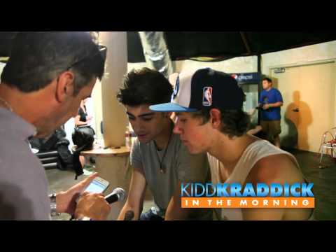 EXCLUSIVE Backstage One Direction Interview - Kidd Kraddick in the Morning