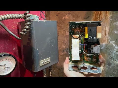 Furnace Repair - Honeywell Aquastat Relay Replacement