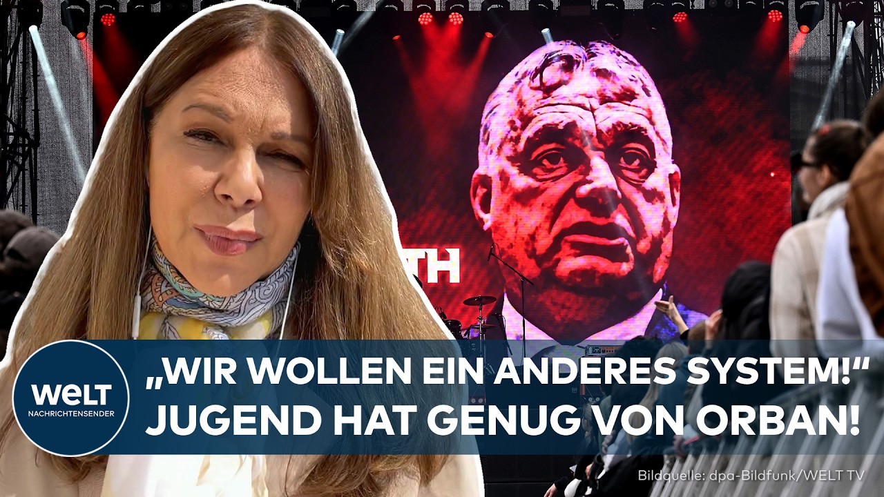 SYSTEMWECHSEL IN UNGARN? Orbán-Herausforderer Peter Magyar gewinnt Unterstützung der Jugend