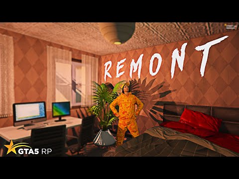 @ABBOZZA GA SUYRPRIZ! KVARTIRADA YANA REMONT - GTA 5 RP Rockford